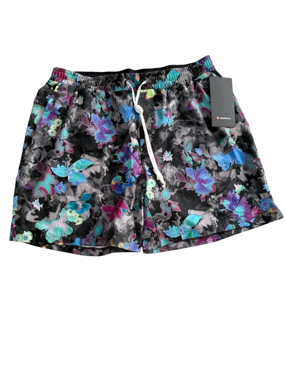 Lululemon Floral Glow Blue Multi NWT 7
